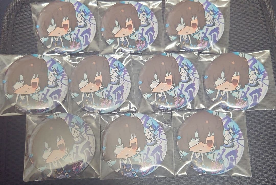 太宰治 文豪ストレイドッグス 百鬼夜行絵巻 缶バッジ 特典