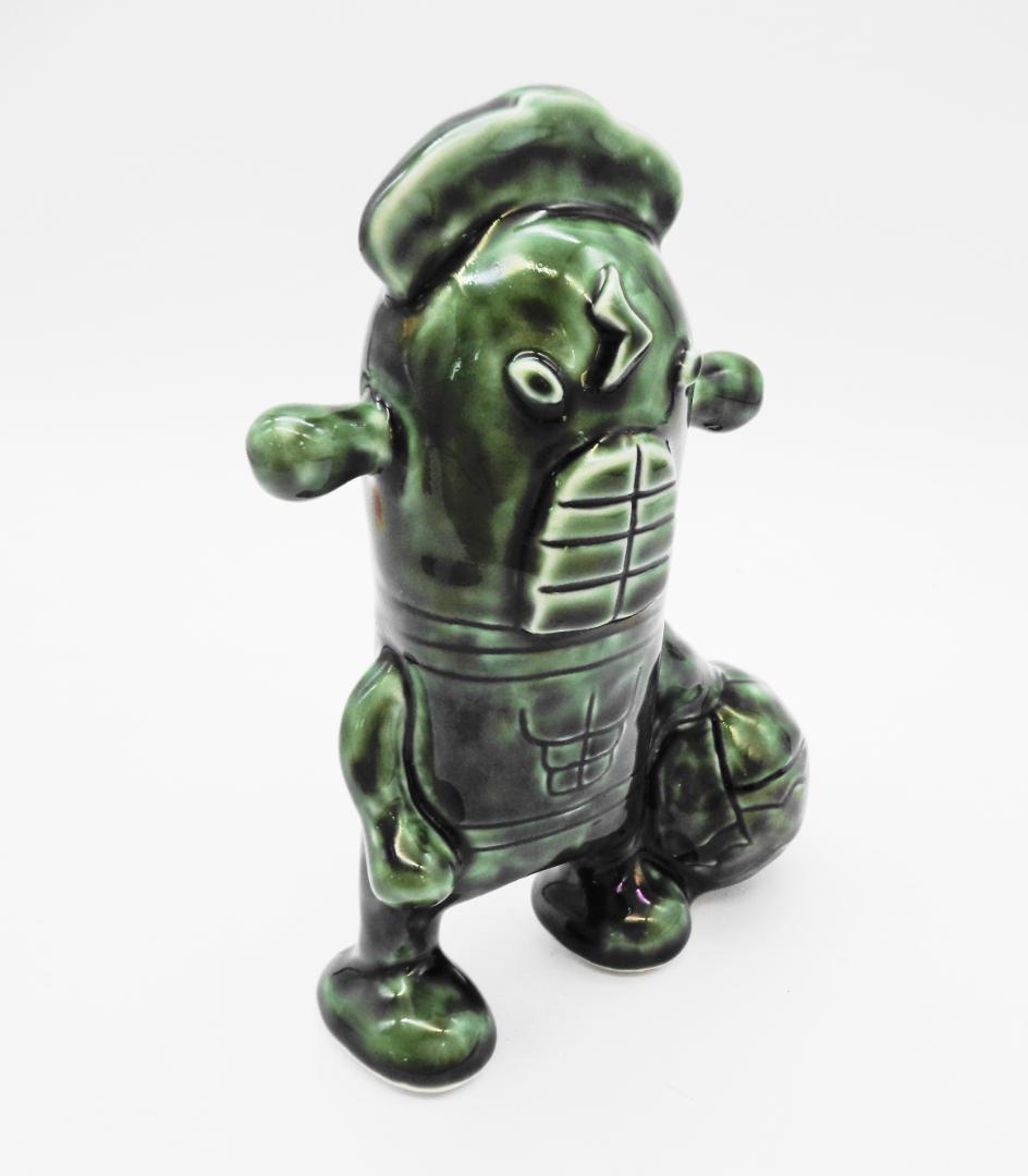 〖青坊主aobouzu×阿萬〗抽選販売“怪人左手アガベ”陶器製フィギュア定価以下