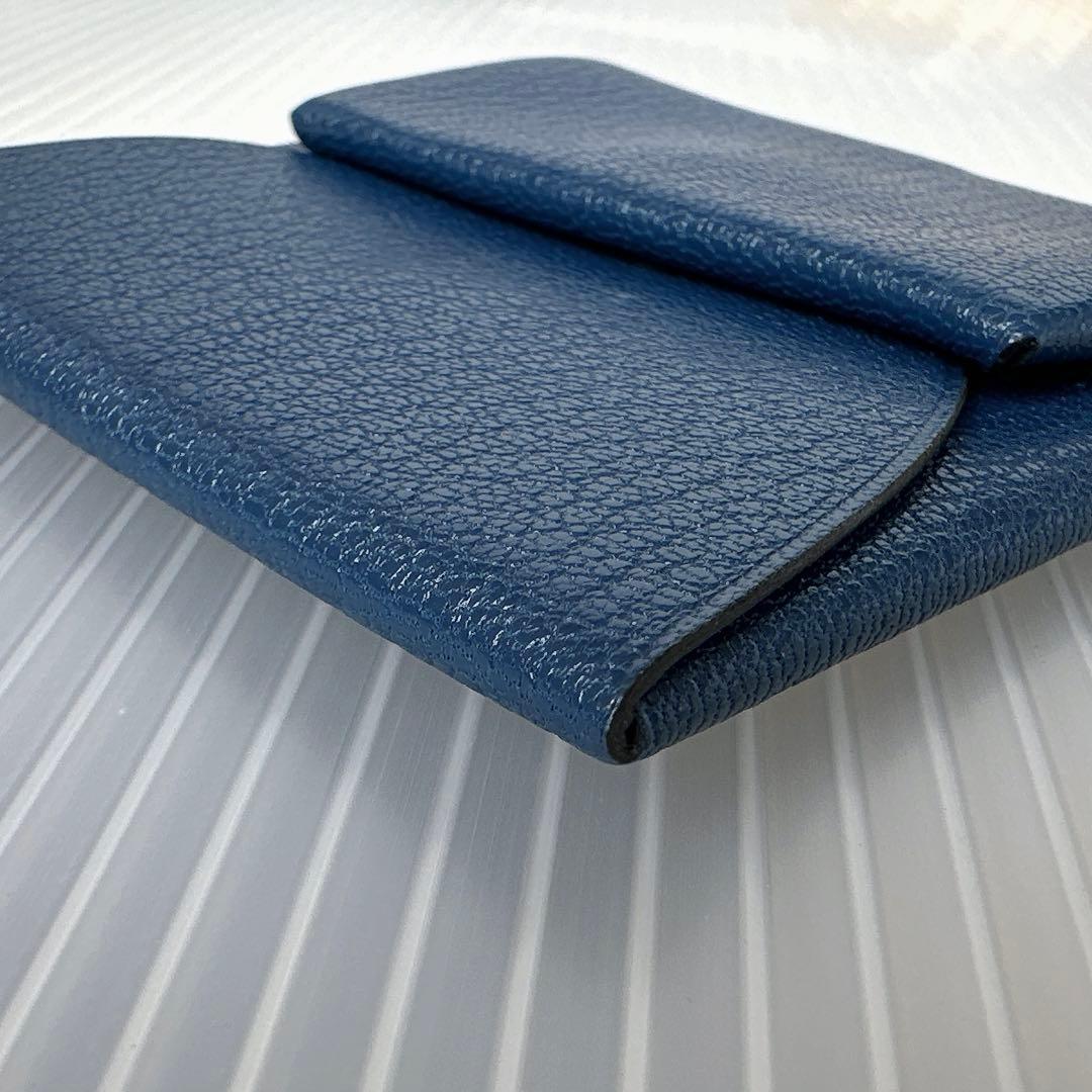 極美品　HERMES エルメス バスティア レザー　ケース 小銭入れ