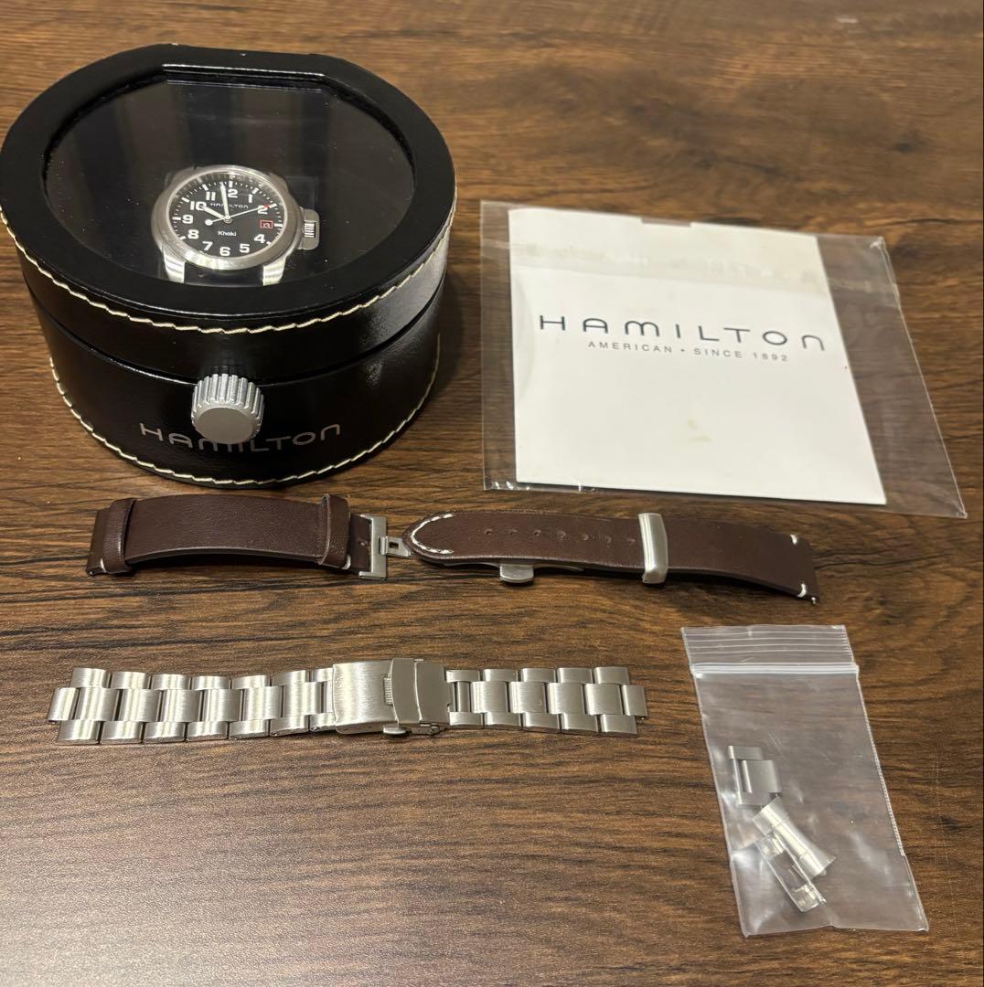 ハミルトンカーキアクションクロノ