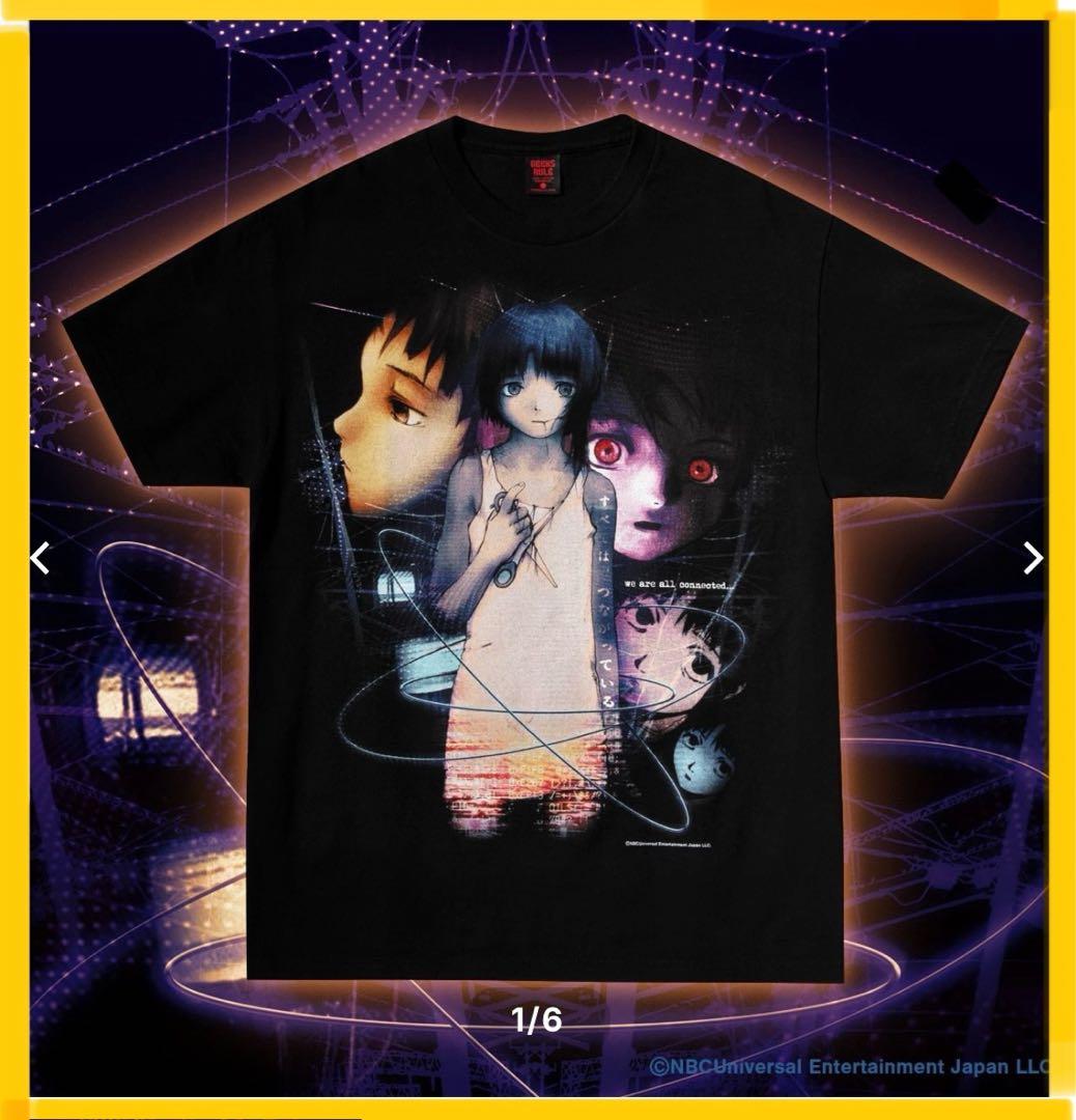 serial experiments lain×GEEKS RULE Tシャツ