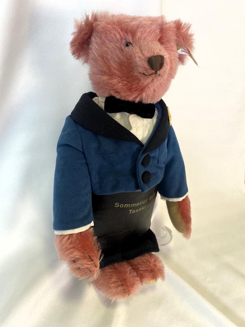 シュタイフ ソムリエベア タサキ ワインベア ダークローズ 1999年