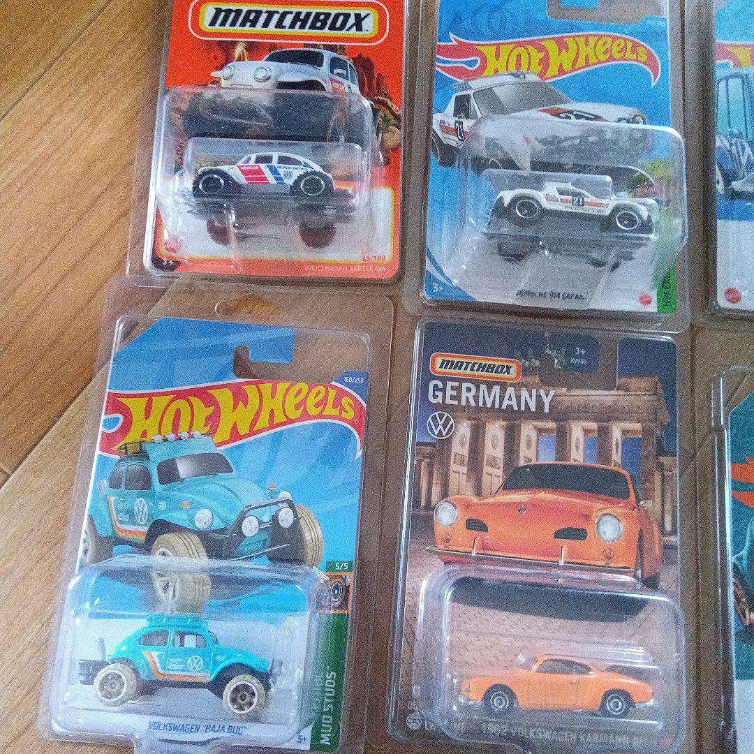 Hot Wheels & Matchbox ミニカー 8台セット
