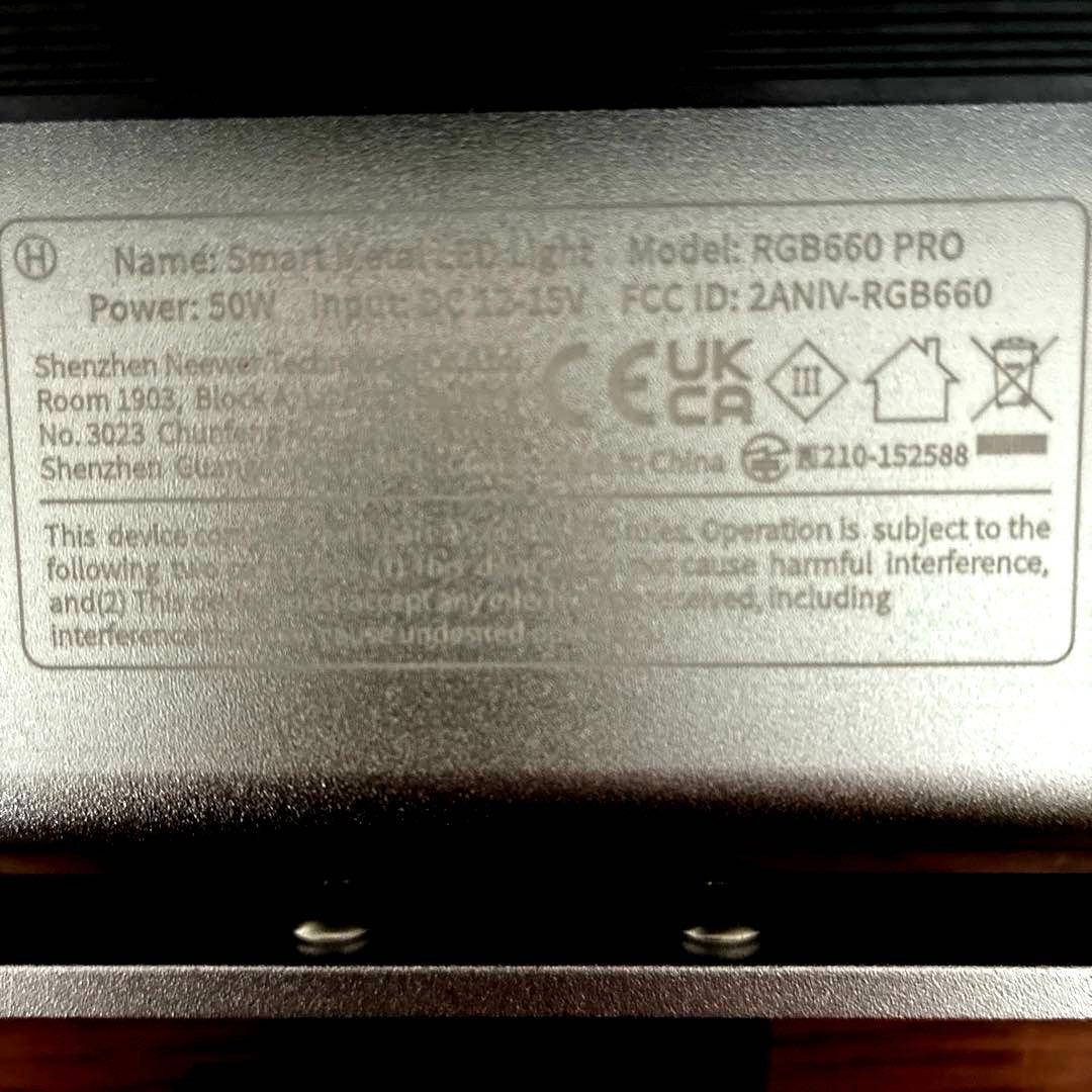 NEEWER 660 PRO PRG 撮影用LEDライト 2灯フルセット