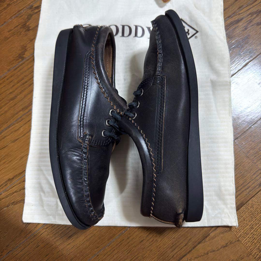 【極美品】QUODDY BLUCHER MOCCASIN クロムエクセル