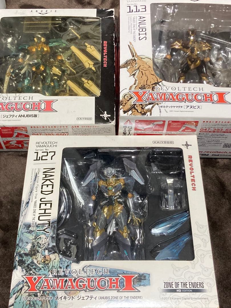 リボルテック ZOE ジェフティ アヌビス　まとめ売り　セット