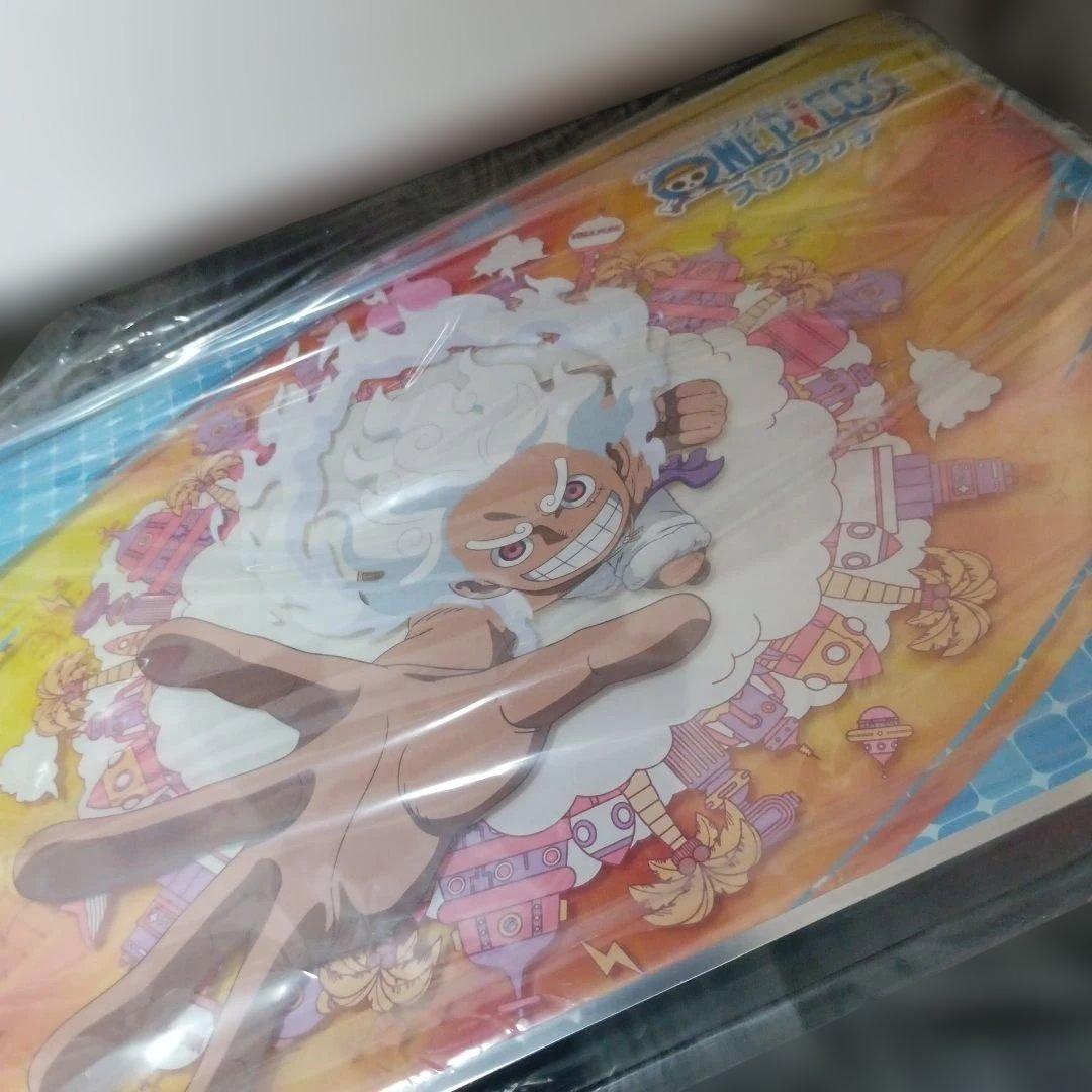 ワンピース スラッチ 100個限定品　ルフィ　ギアフィフス／新品、未使用／立体画