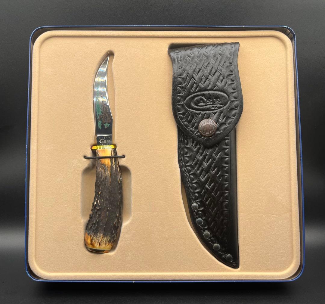 W.R. Case XX スタッグナイフ 缶・シース付