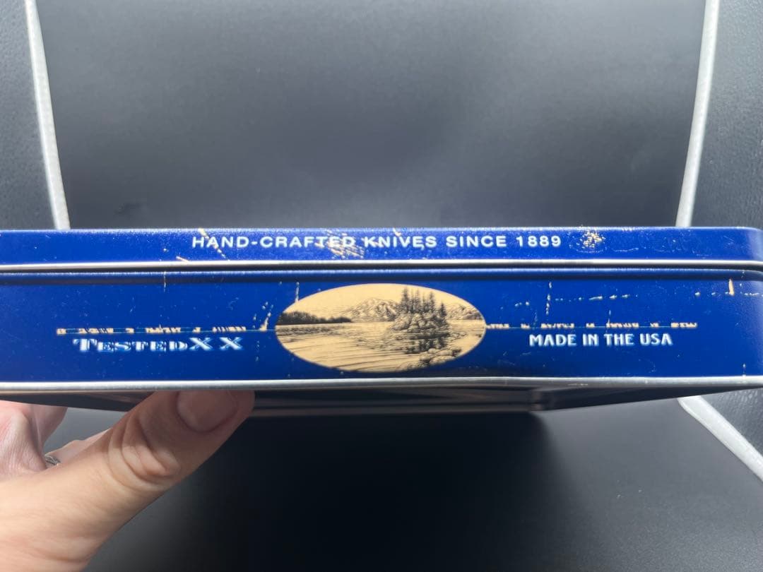 W.R. Case XX スタッグナイフ 缶・シース付