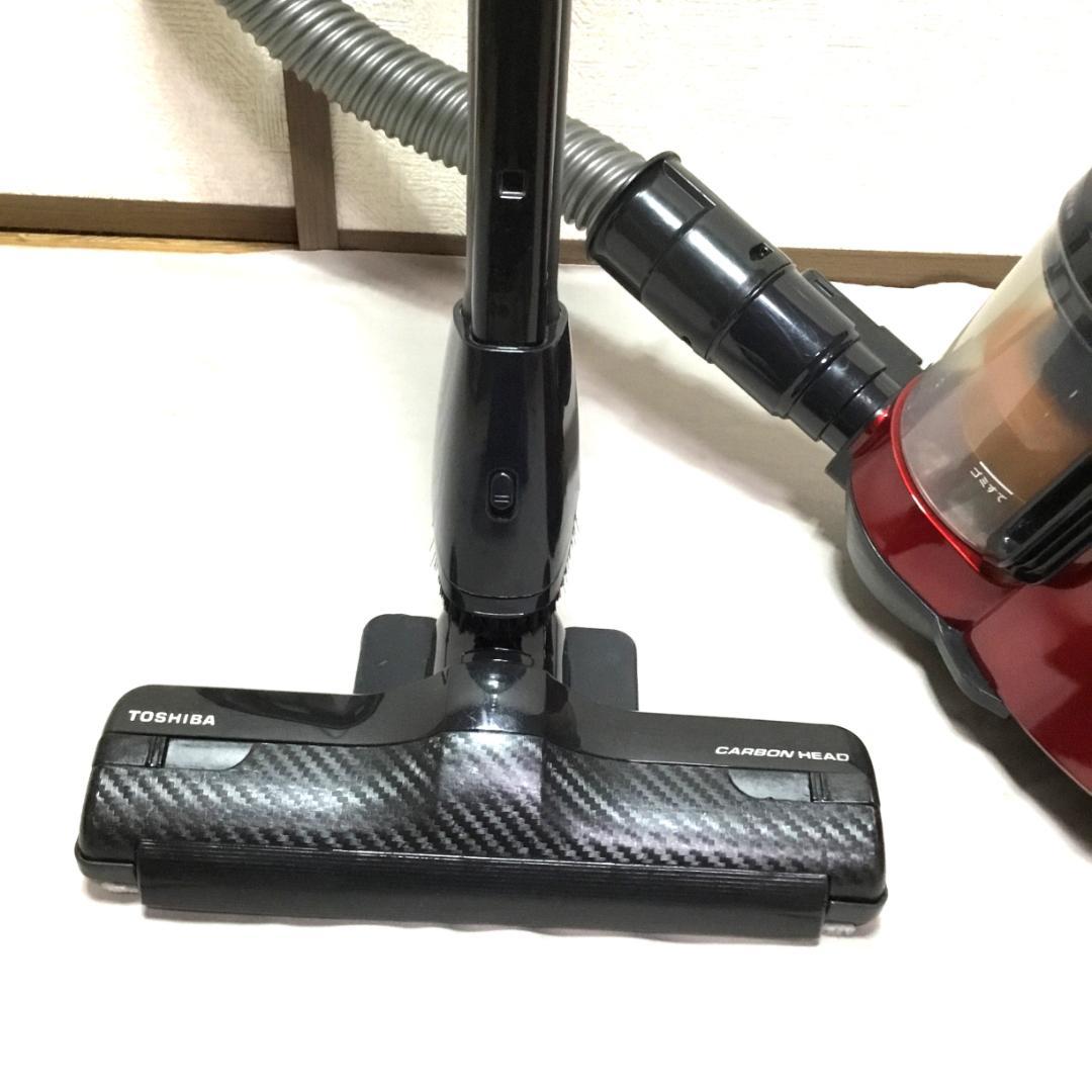 TOSHIBA サイクロン掃除機 トルネオ　VC-C7(R)　2019年製