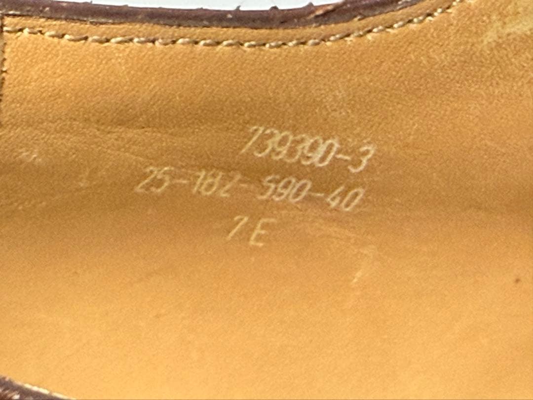 j.m.weston Triple Sole Derby 590 7E 革靴