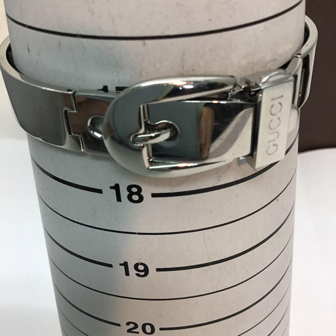 ‼️GUCCIグッチ‼️ステンレスブレスタイプ　6700Lサファイアクリスタル 時計