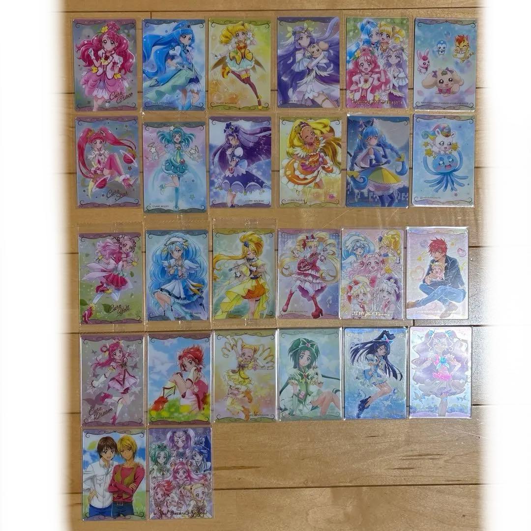 プリキュア　ウエハース 1　カード　ドリーム　ミルキィローズ　マシェリ　エール