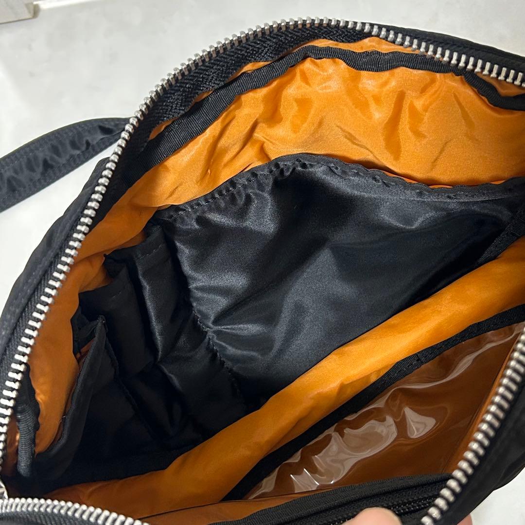 PORTER ポーター タンカー オーバル型 ハーフムーン ショルダーバッグ