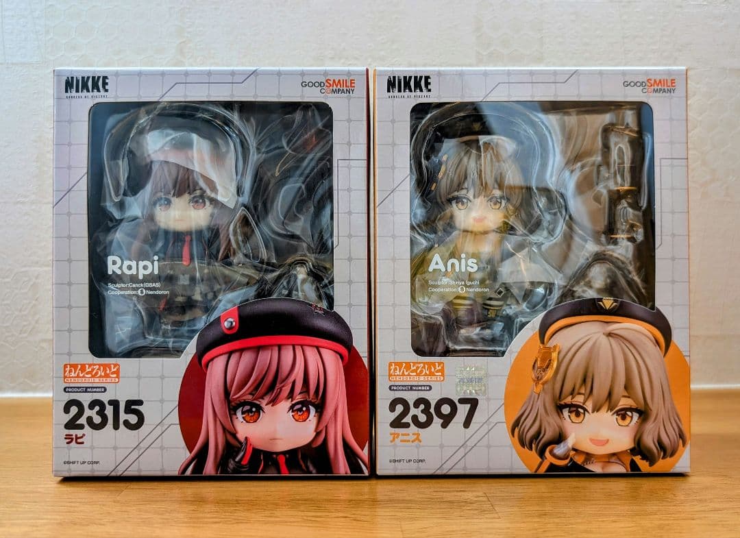 3点セット 勝利の女神NIKKE ラピ アニス ねんどろいど ファミ通 ポスター