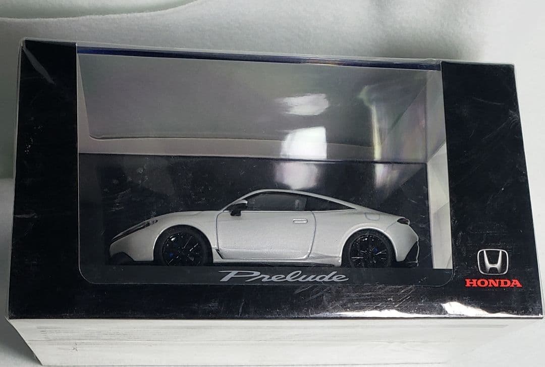 【新品未開封】HONDA プレリュード 1/43 ミニカー ホワイト非売品