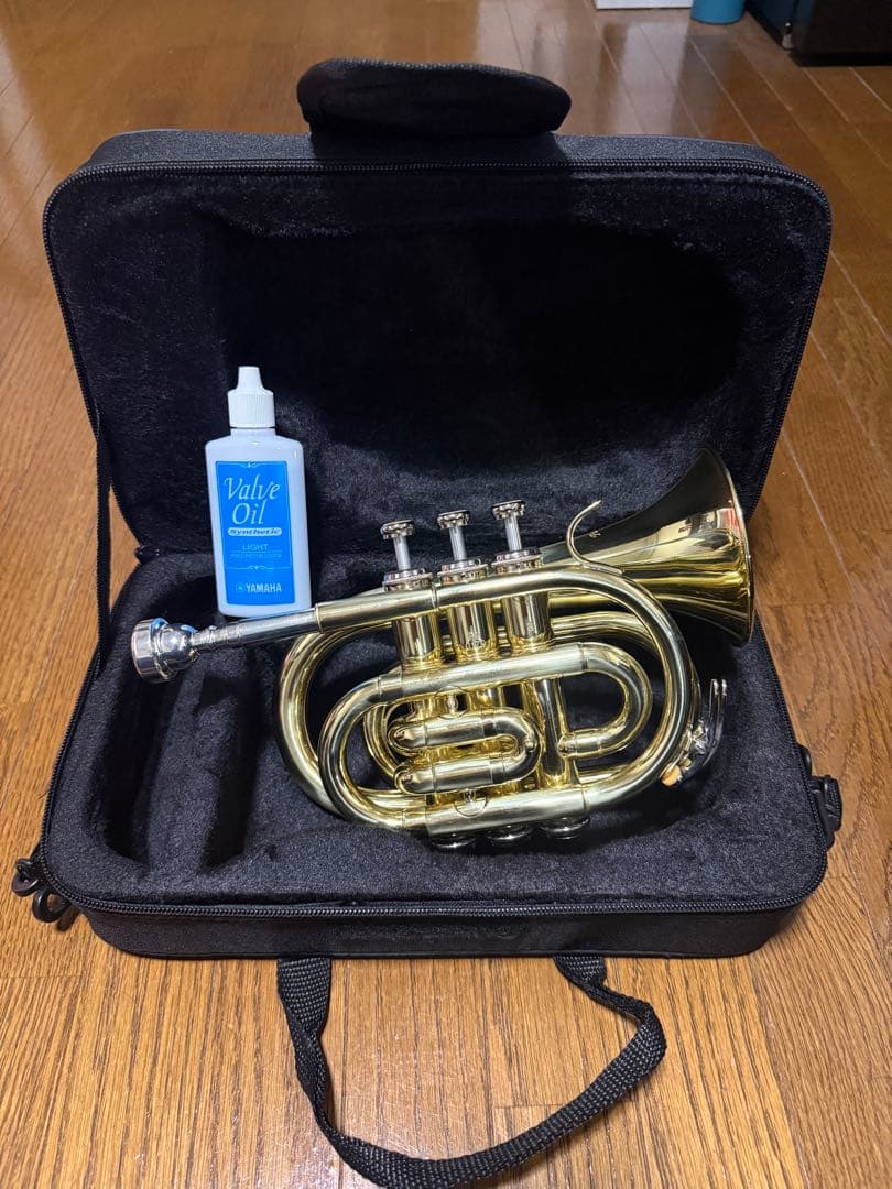 Playtech（プレイテック） ポケットトランペット バルブオイル付き