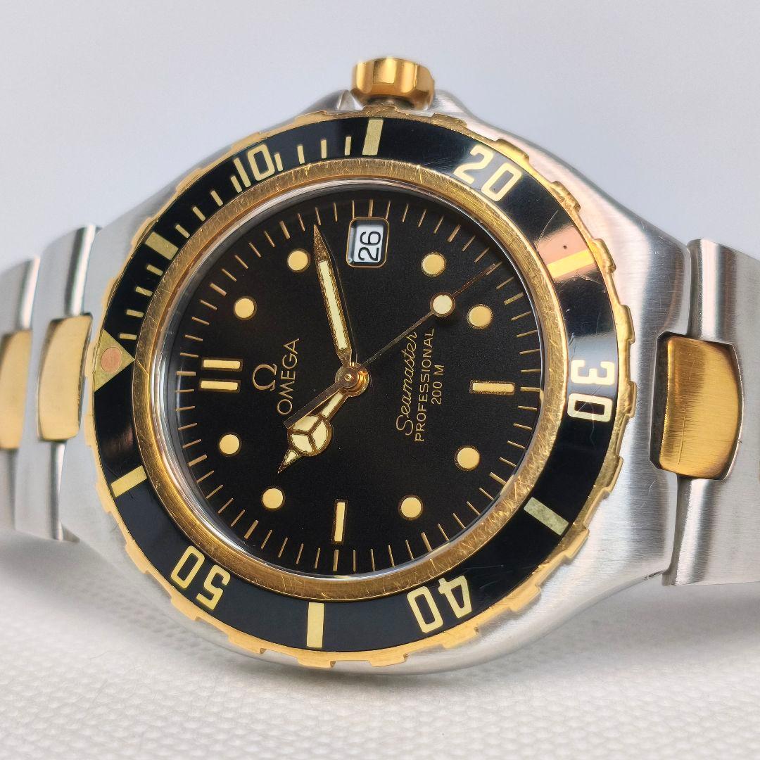 OMEGA オメガ シーマスター 200 プレボンド クォーツ 初期型 ベンツ針