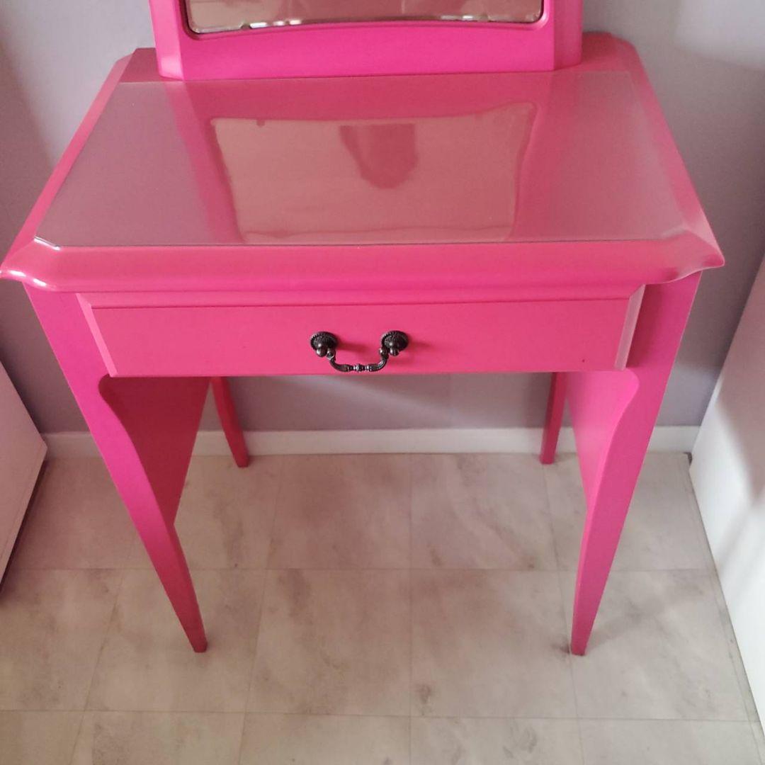 Francfranc カマードレッサー ピンク 廃盤 レア 鏡台 ミラー