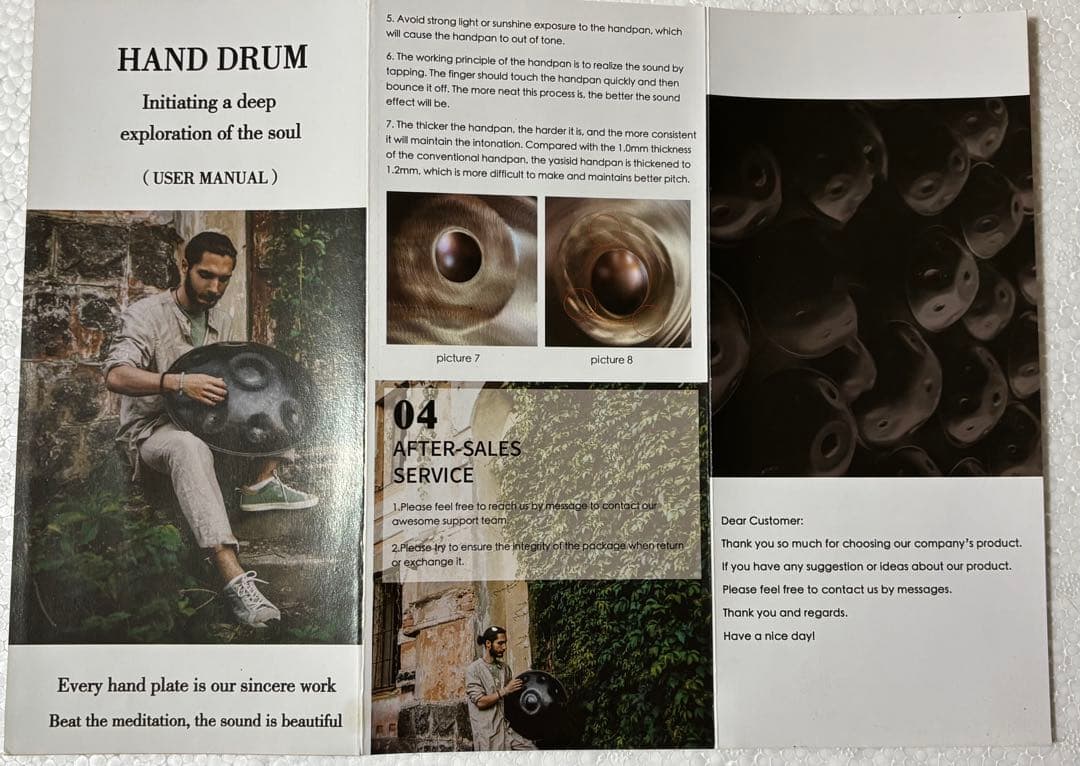 ハンドパン　10音　432Hz