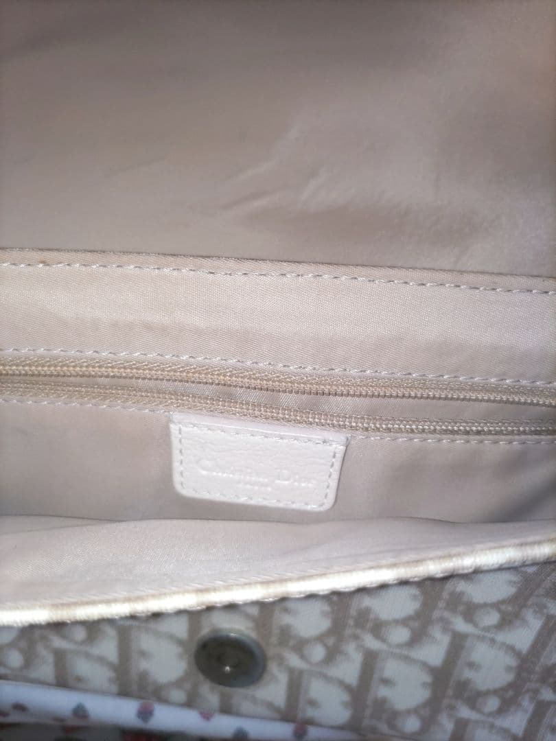 希少 ディオール ☆トロッター☆フラワー刺繍 ☆ショルダーバッグ