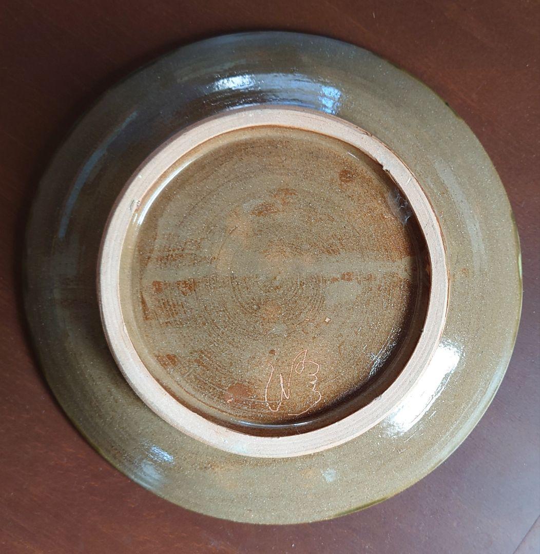 ♦壺屋焼 新垣修 美ら海皿