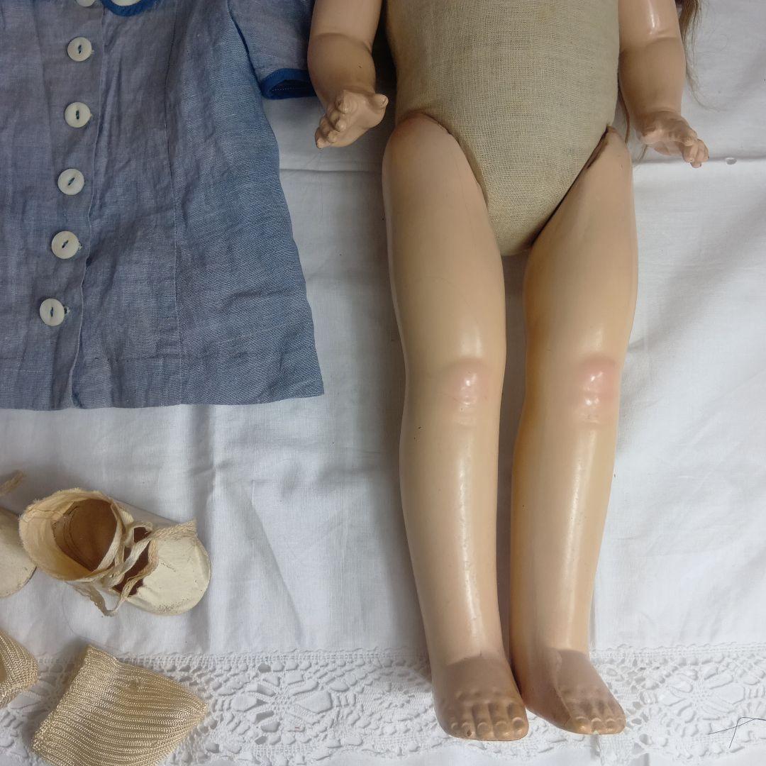 ♥大きく大人しげなヴィンテージ　コンポジションドール♥