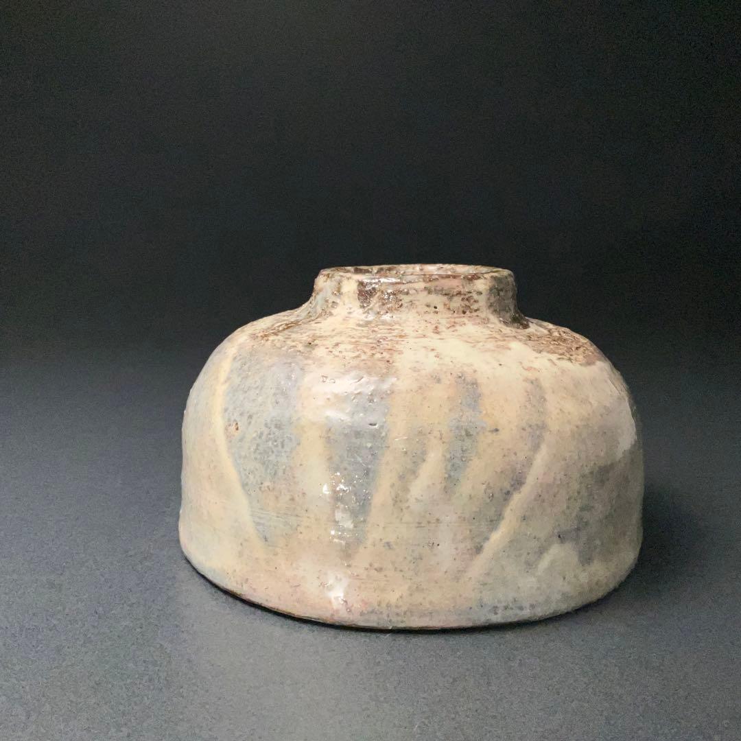 抹茶碗　14代坂倉新兵衛　萩茶碗　共箱　R1270ダN3