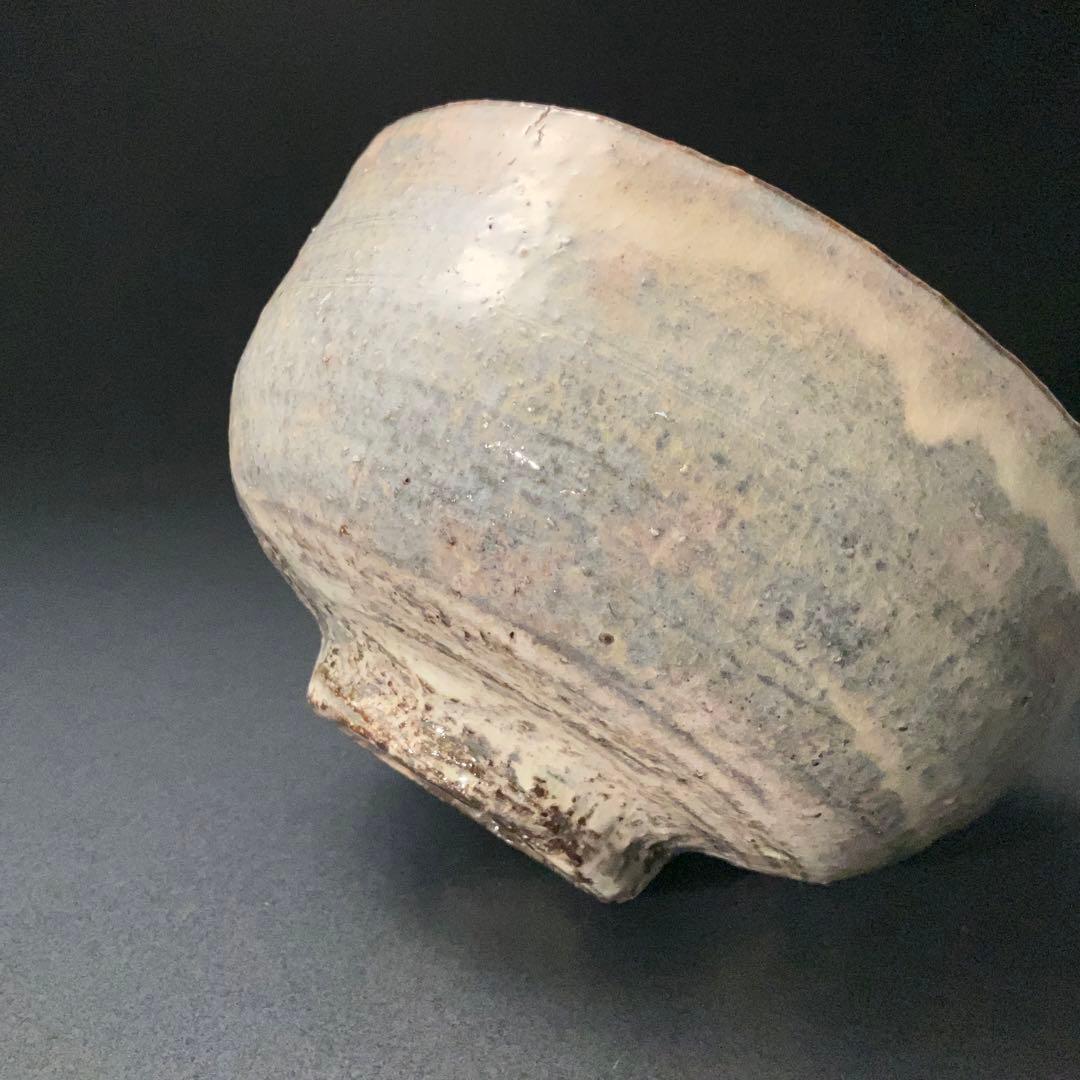 抹茶碗　14代坂倉新兵衛　萩茶碗　共箱　R1270ダN3