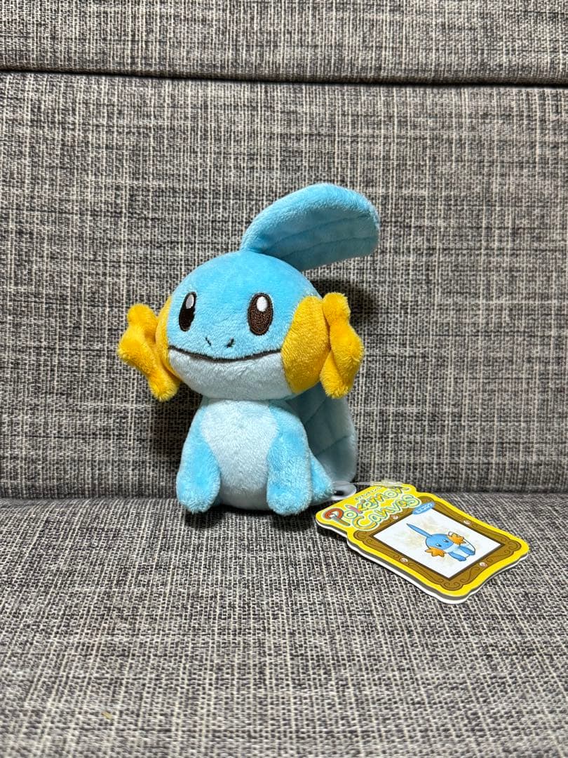 ポケモンセンター　ポケモンキャンバス ぬいぐるみ　ミズゴロウ　ポケットモンスター