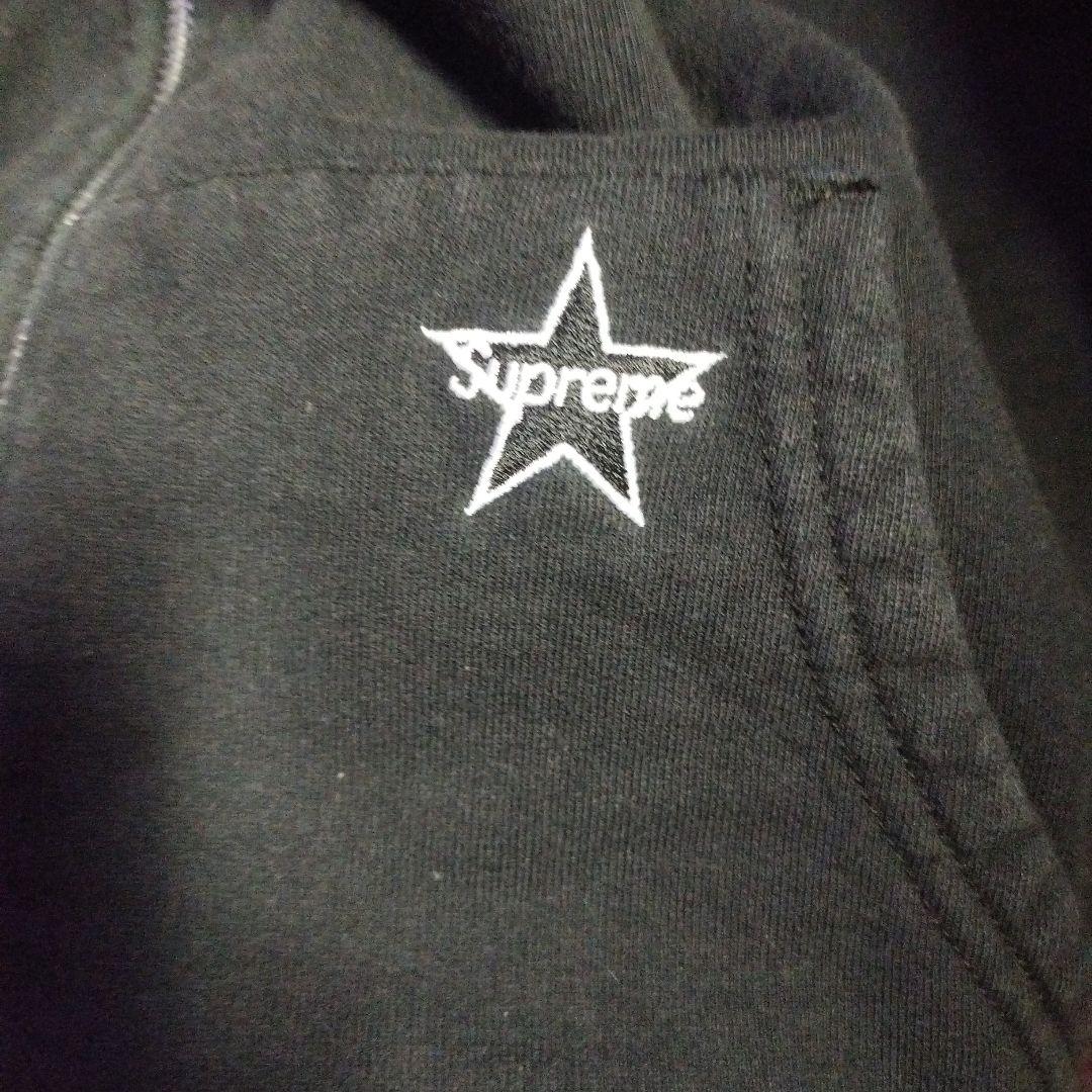 supreme star logo zip up hooded ジップパーカー