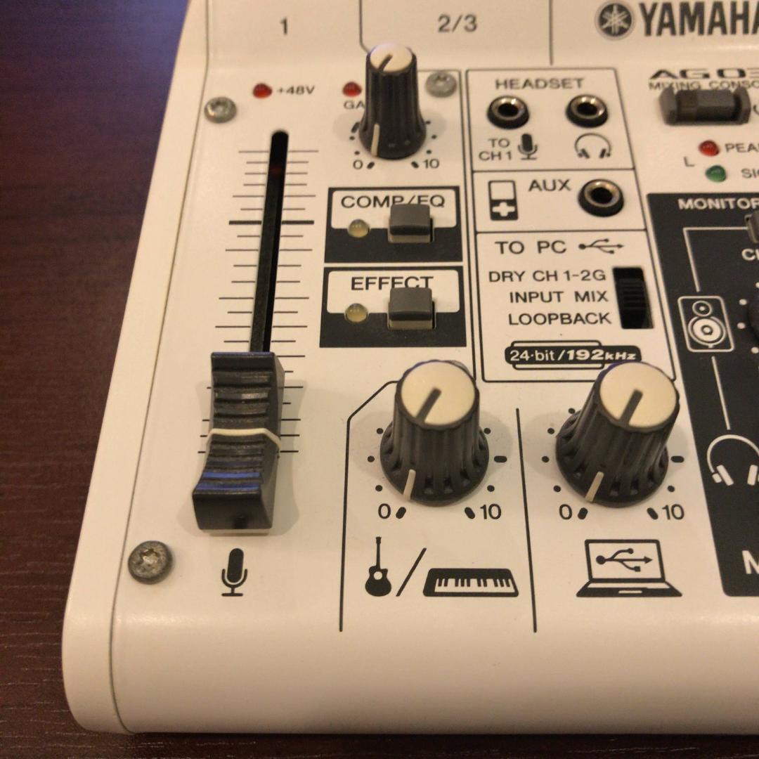 【美品】Yamaha AG03 オーディオインターフェイス ★付属品完備