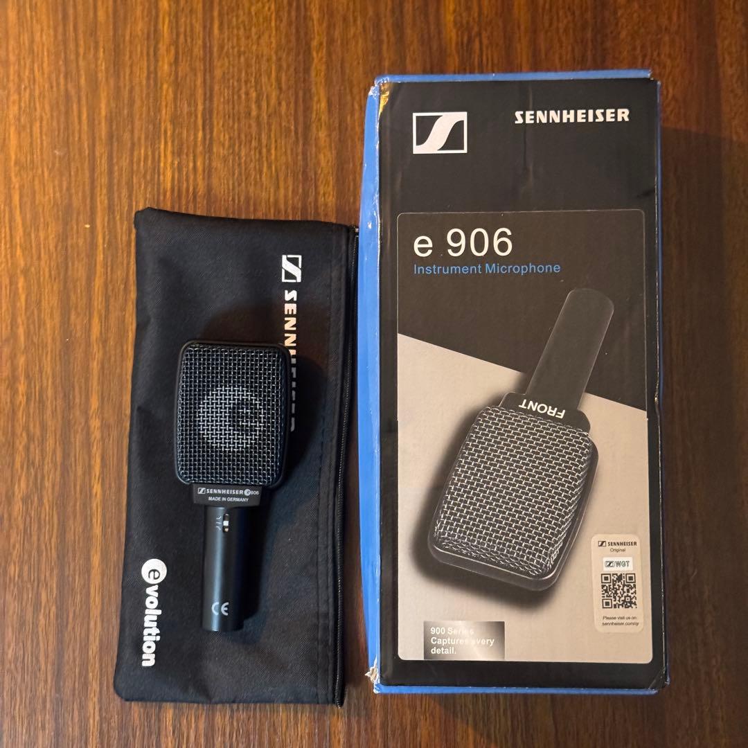 Sennheiser e906 ダイナミックマイク 楽器用マイク ケース・箱付き