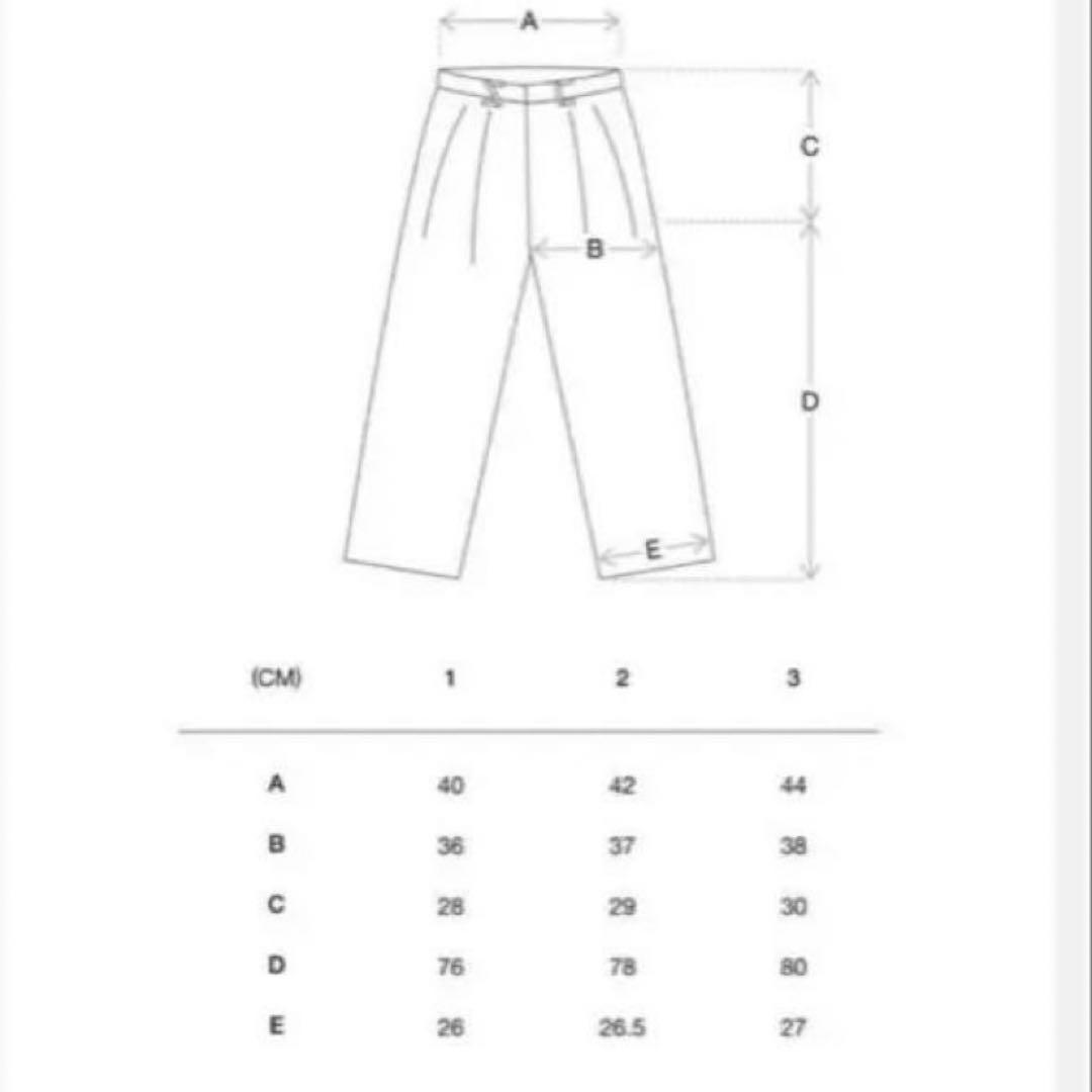Cimply Complicated LOOSE FIT CHINO サイズ1