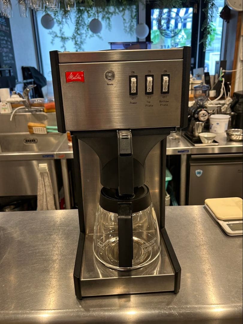 Melitta ドリップ式コーヒーメーカー シルバー M150P