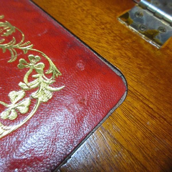 イギリス アンティーク 家具 ライティングビューロー デスク 机 6918d