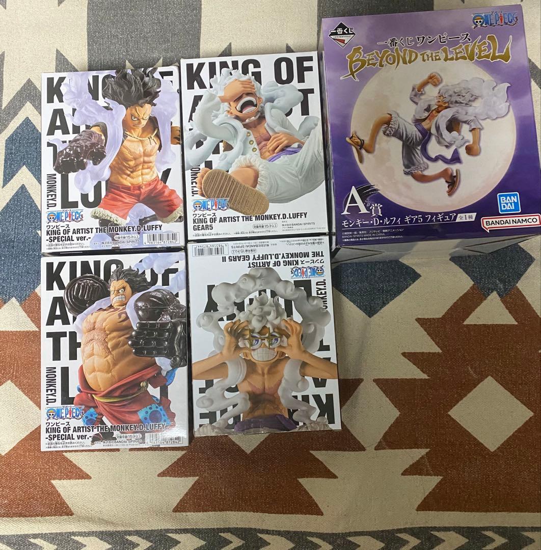 ワンピース　ルフィ　ニカ　フィギュアセット