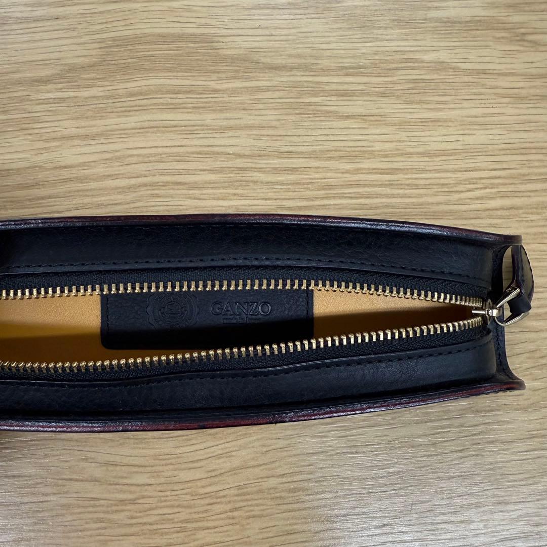 【未使用品】GANZO レザー ペンケース