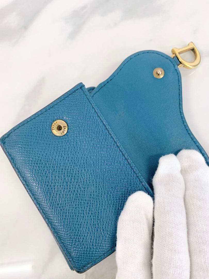 ＋Christian Dior クリスチャンディオールサドルコンパクトウォレット