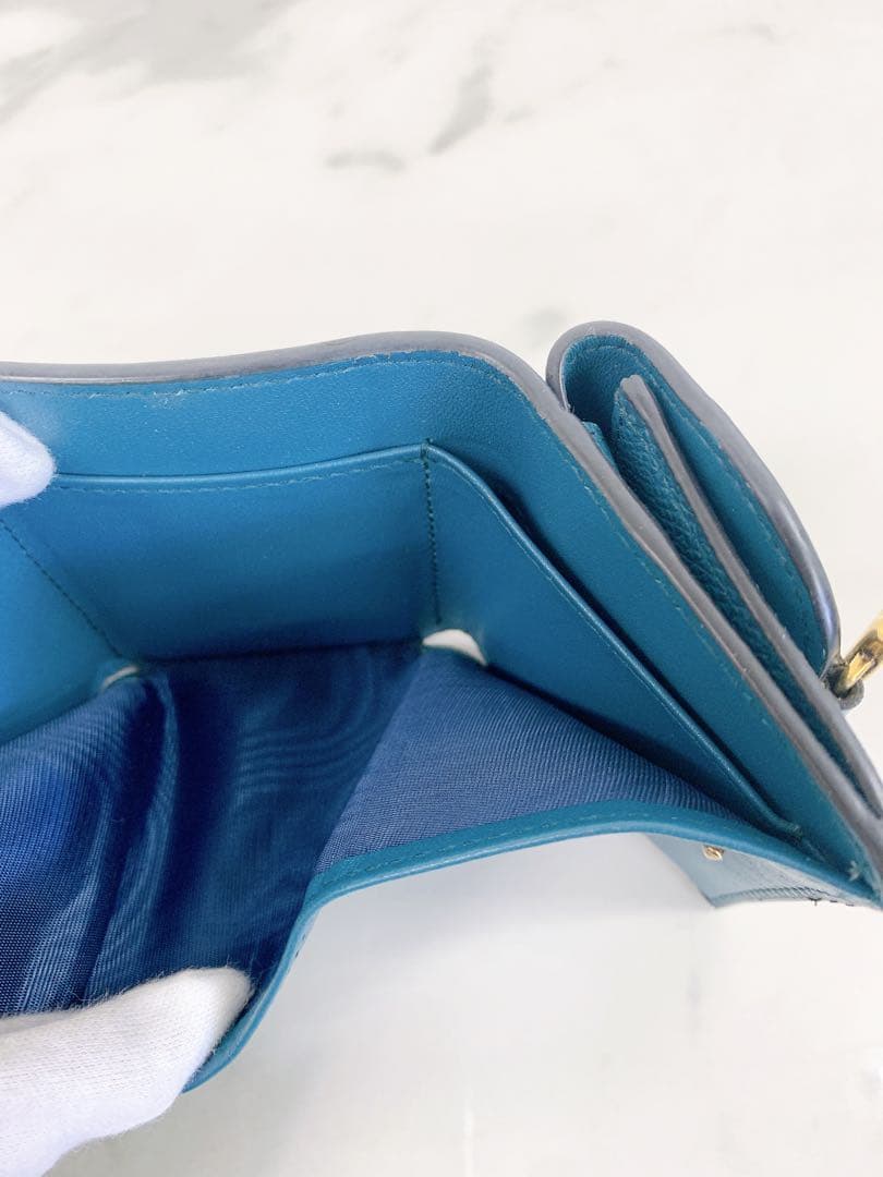 ＋Christian Dior クリスチャンディオールサドルコンパクトウォレット