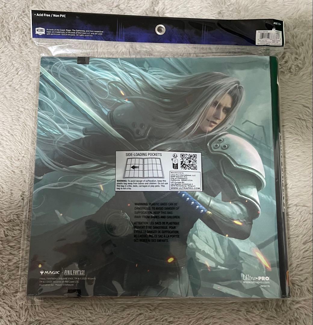 mtg ff ultrapro バインダー　クラウド　セフィロス　ファイル