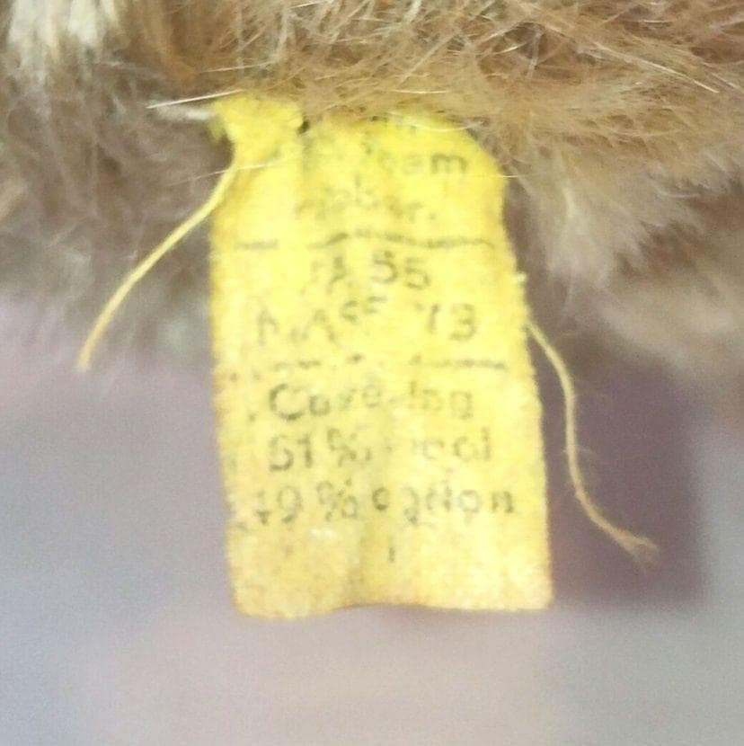 【アンティーク】シュタイフ　テディベア　クマのぬいぐるみ　Steiff