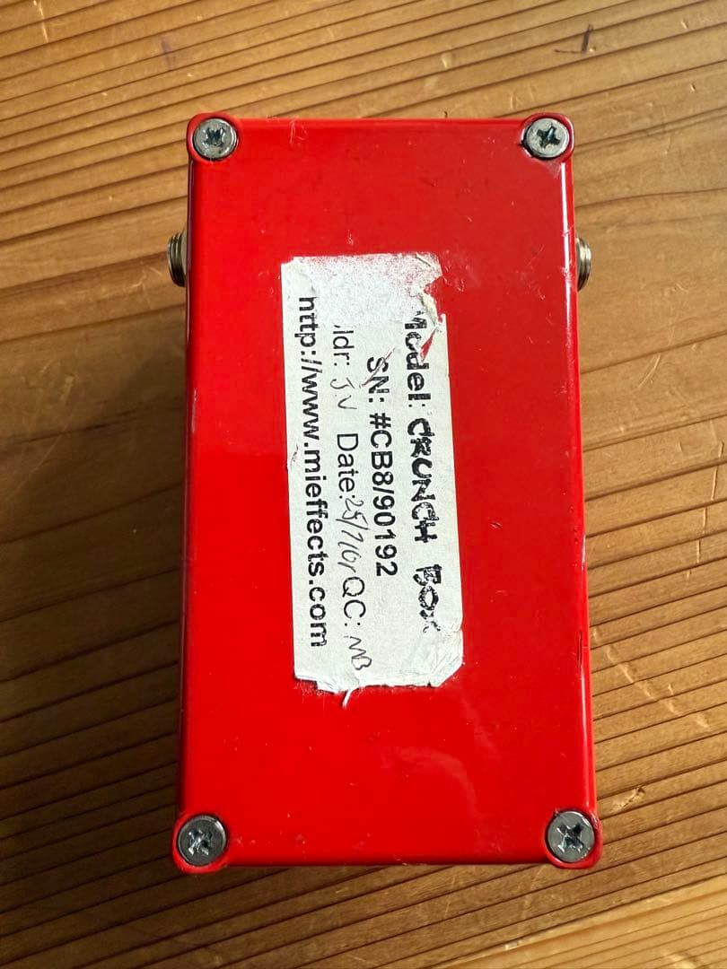 MI AUDIO CRUNCH BOX ディストーションペダル