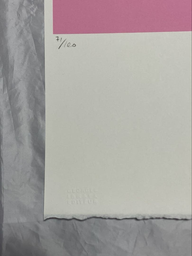 メ*4様 限定版リトグラフ71/100 アンディ・ウォーホル ミッキーマウス 【