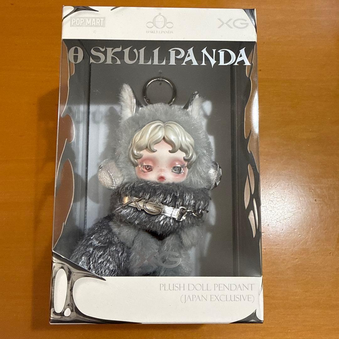 ★日本限定★XG SKULLPANDA ぬいぐるみペンダント ポップマート正規品