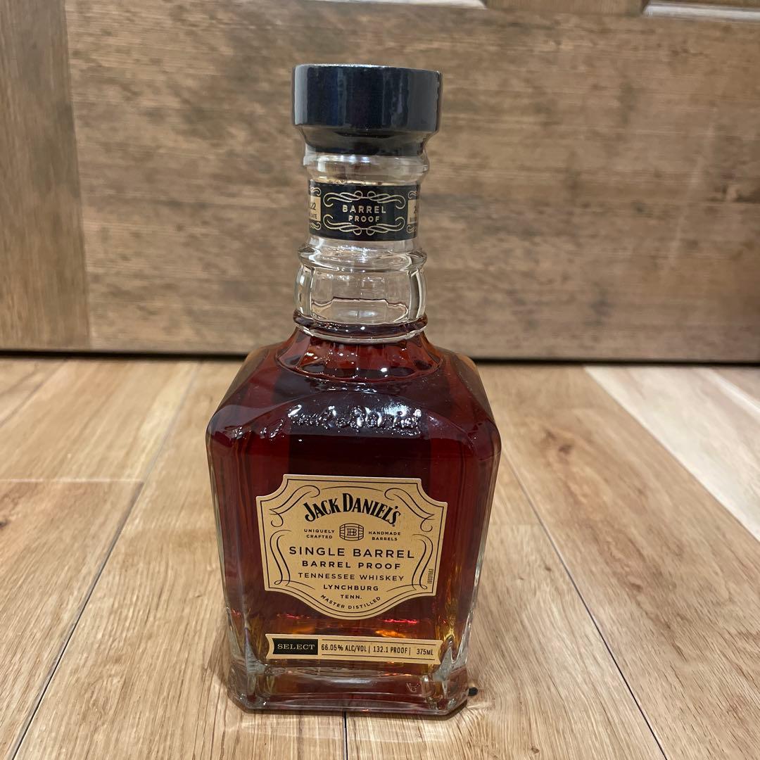 ジャックダニエル　シングルバレル　バレルプルーフ　375ml