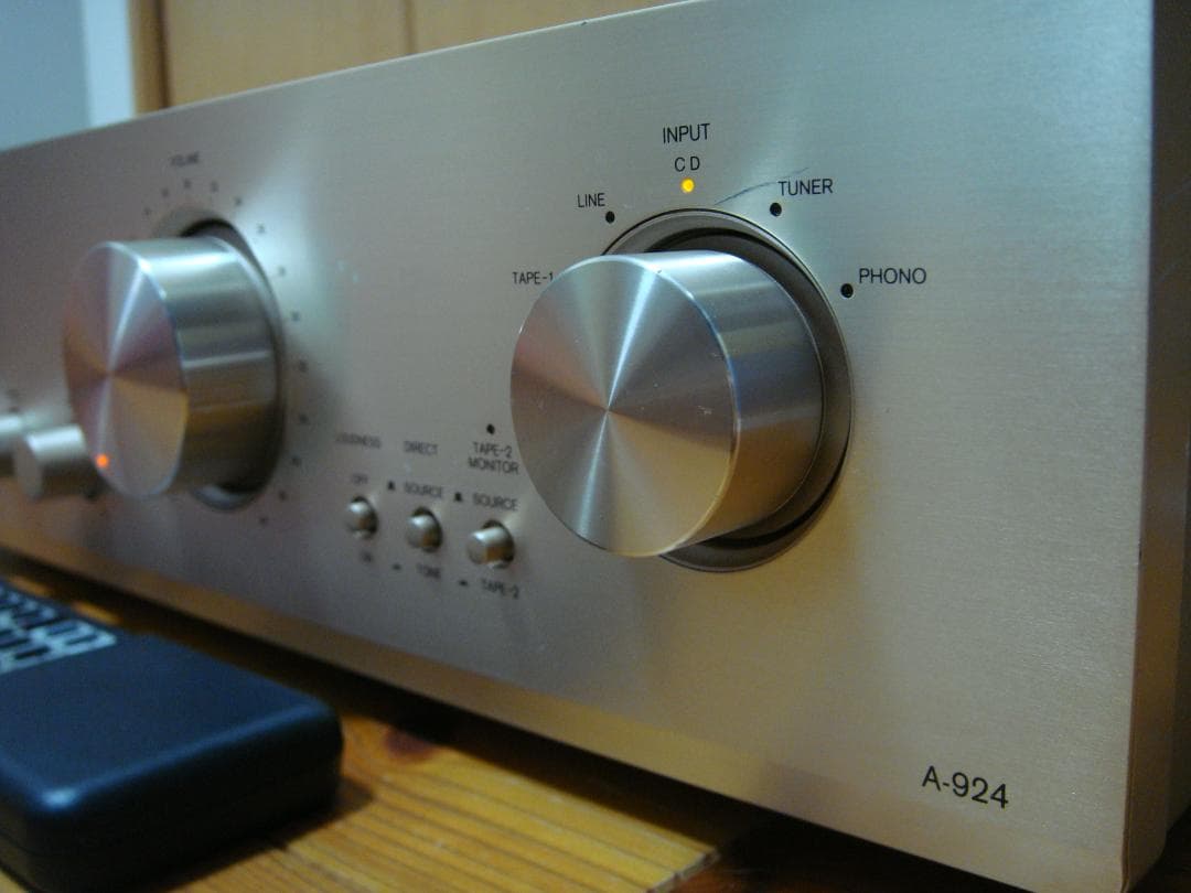 整備済 ONKYOオンキョー アンプ Integra A-924 リモコン取説付