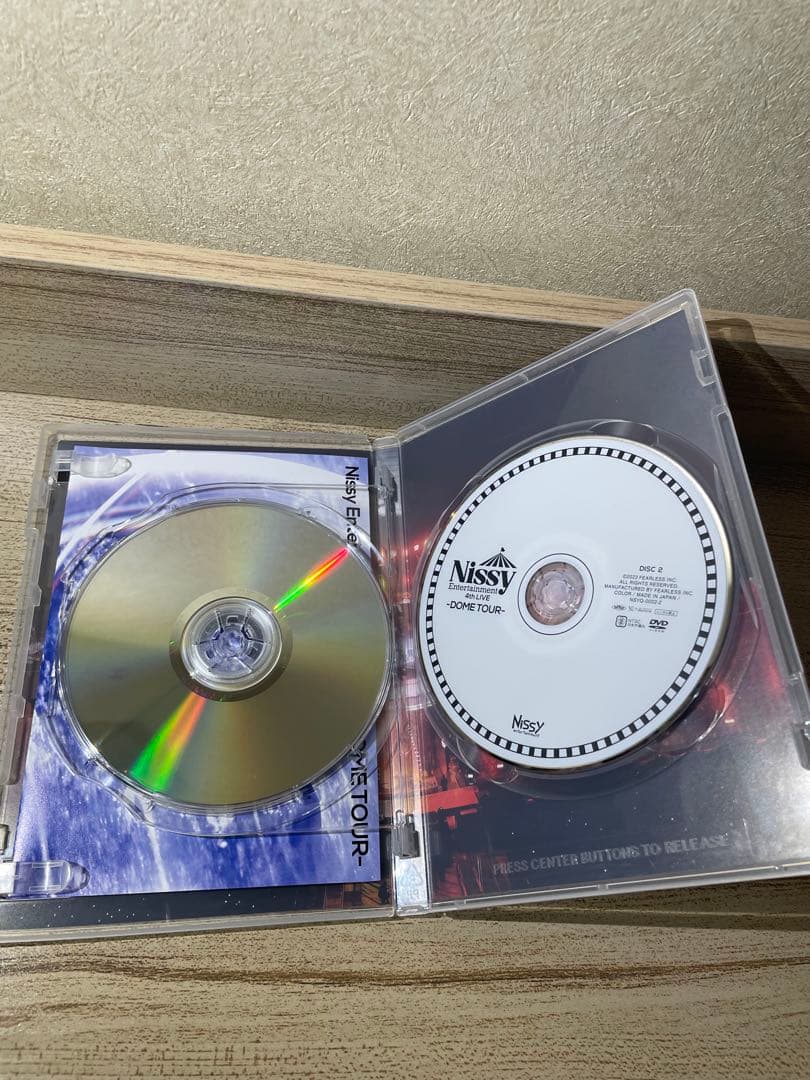 Nissy盤 4th LIVE -DOME TOUR- DVD