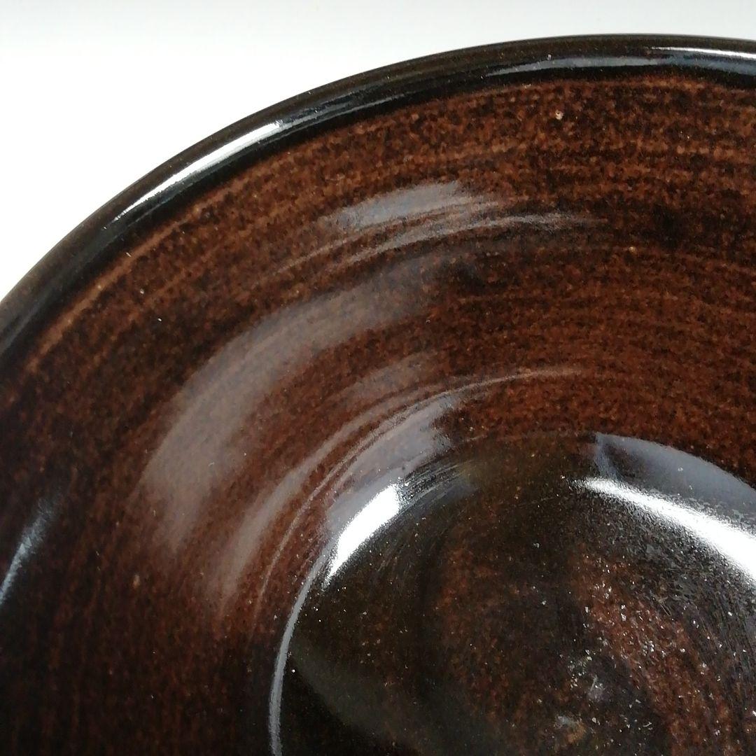 Ｔ１５５　茶碗　『膳所焼』『干支茶碗　平成壬午』『淡海ぜぜ陽炎園造』　共箱