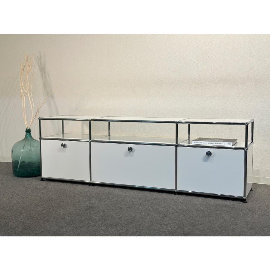 再入荷！正規品！ほぼ未使用品■USMハラー■サイドボード　テレビボード　ホワイト